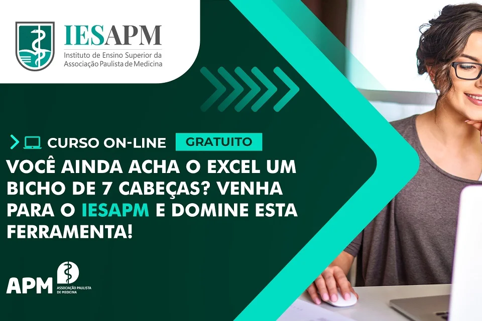 IESAPM promove cursos gratuitos de Excel IESAPM